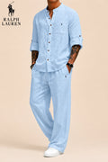 Linen-Cotton Casual Two-Piece Set || Clearance Sale